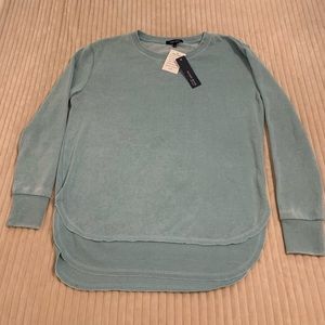 Teal Ocean Drive Crew Neck Sweatshirt